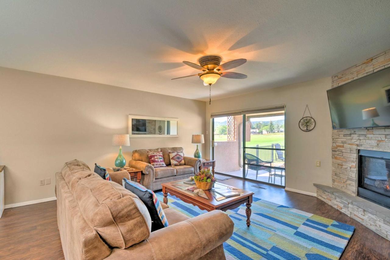 Bright Ruidoso Condo With Deck And Golf Course Views! Экстерьер фото